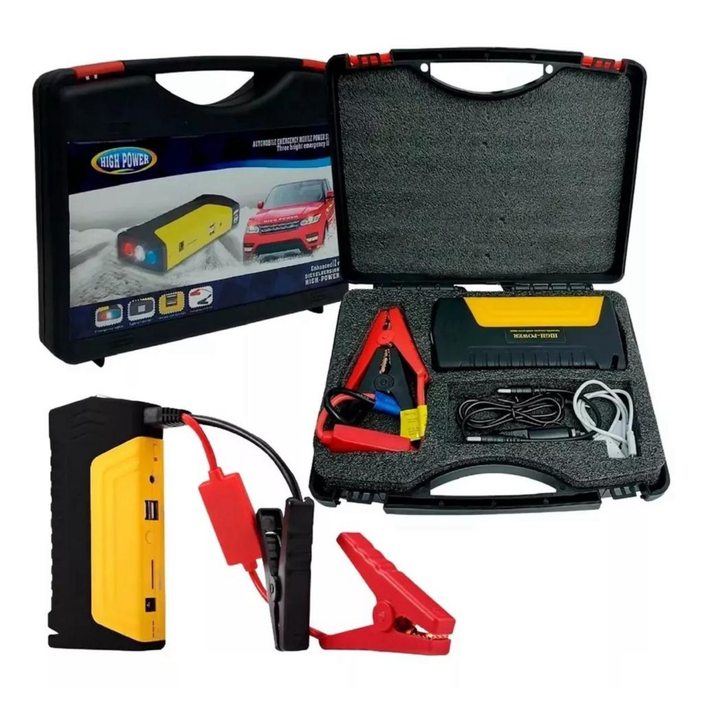 Kit Partidor Batería Portátil 12V