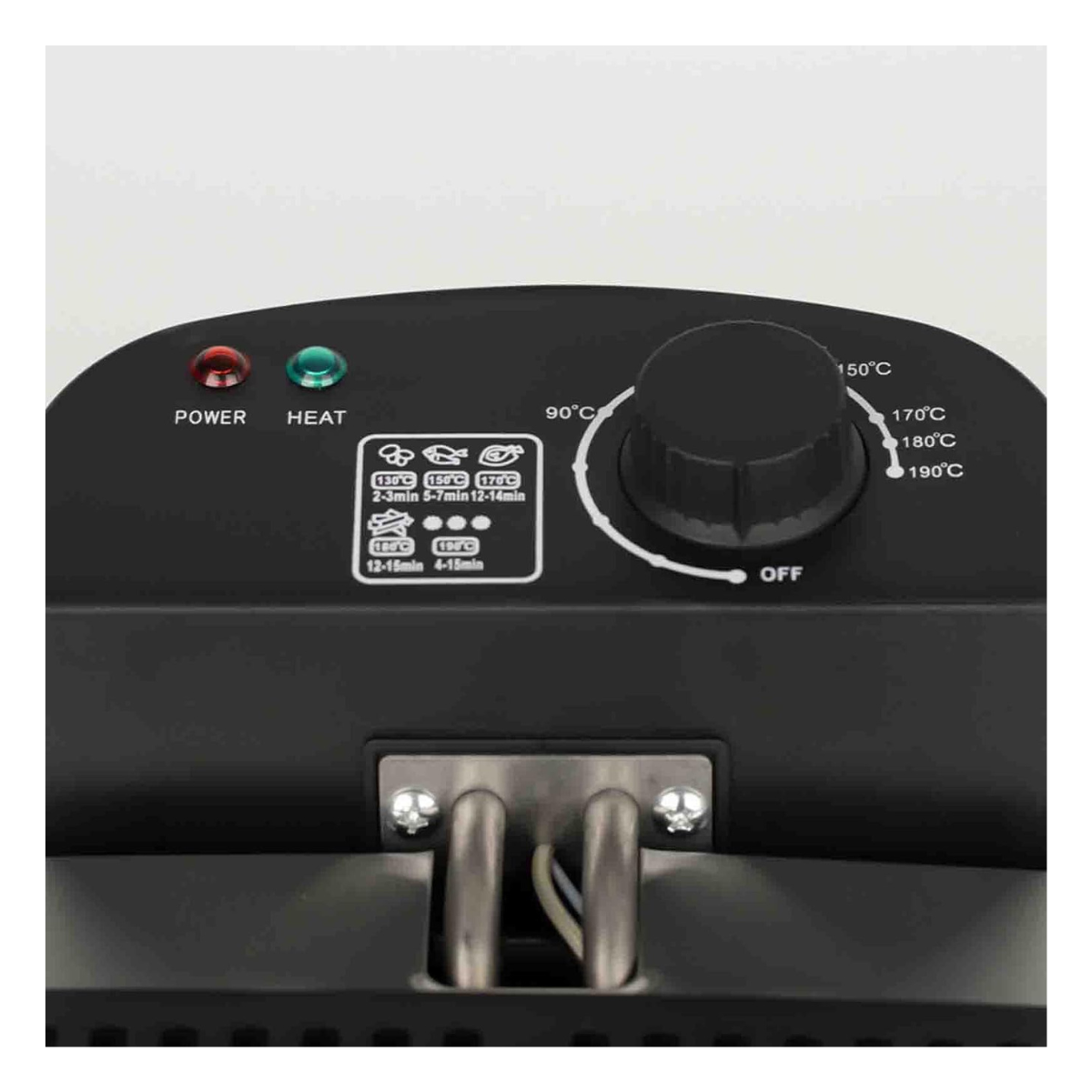 Freidora Doble de Acero Inoxidable 6 L